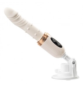 MizzZee - QUYOU Cannon Machine Thrusting Rubbing Beads Vibrator (Smart APP Model - Chargeable)